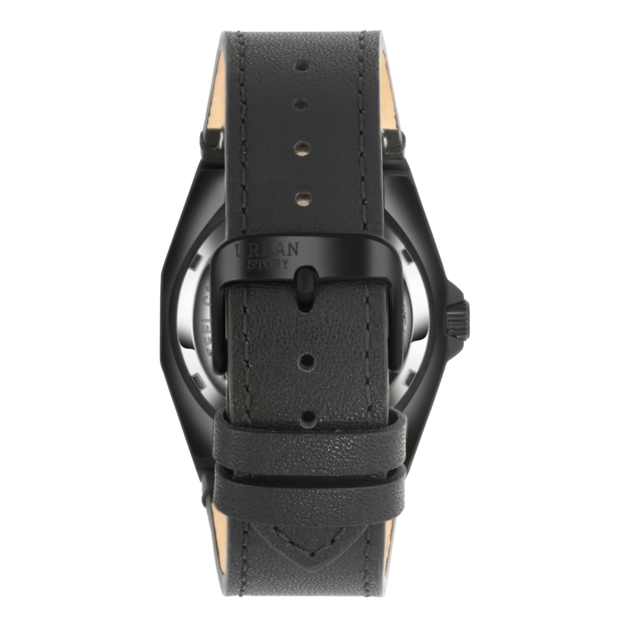 Urban Story Armbanduhr mit Lederband