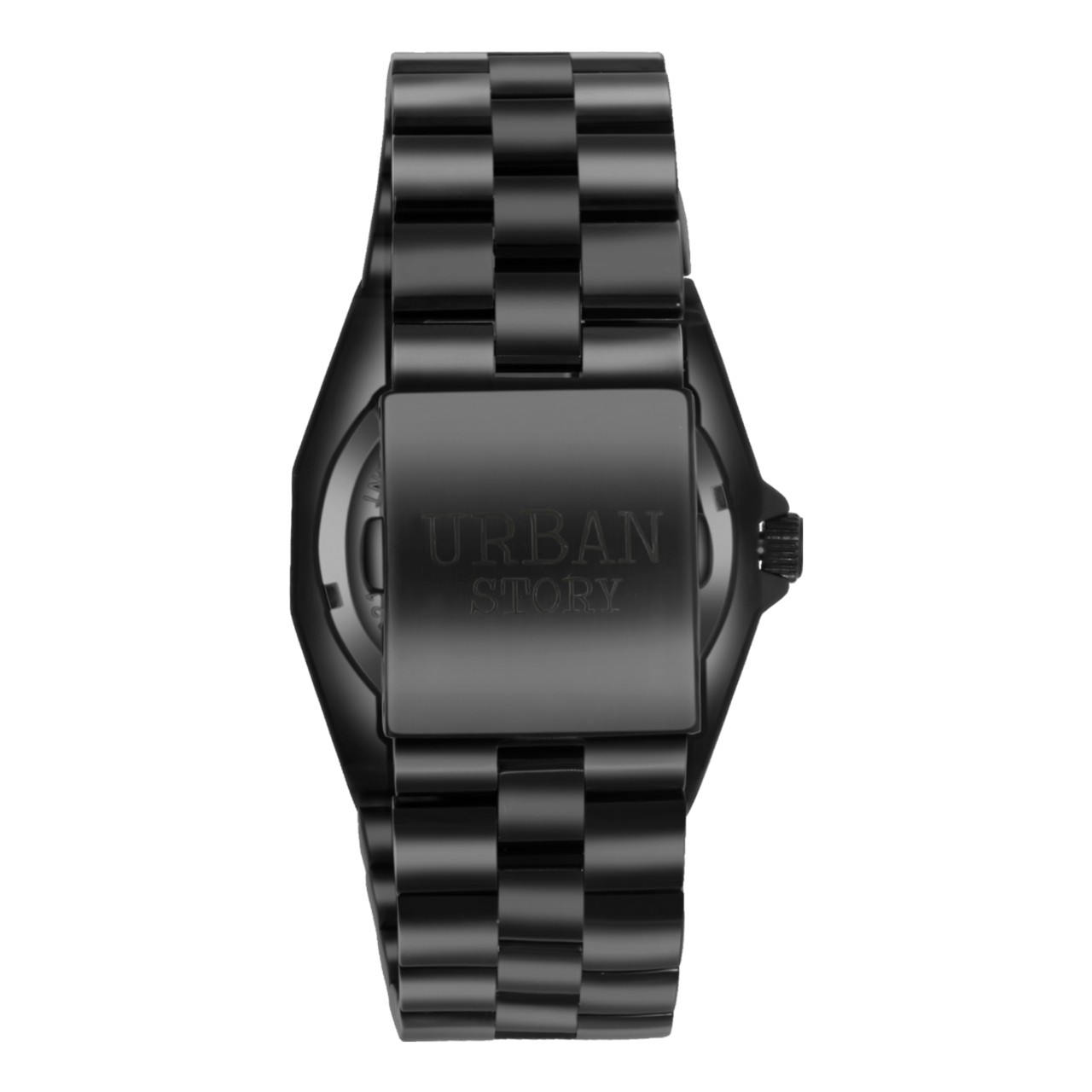 Urban Story horloge met stainless steel band