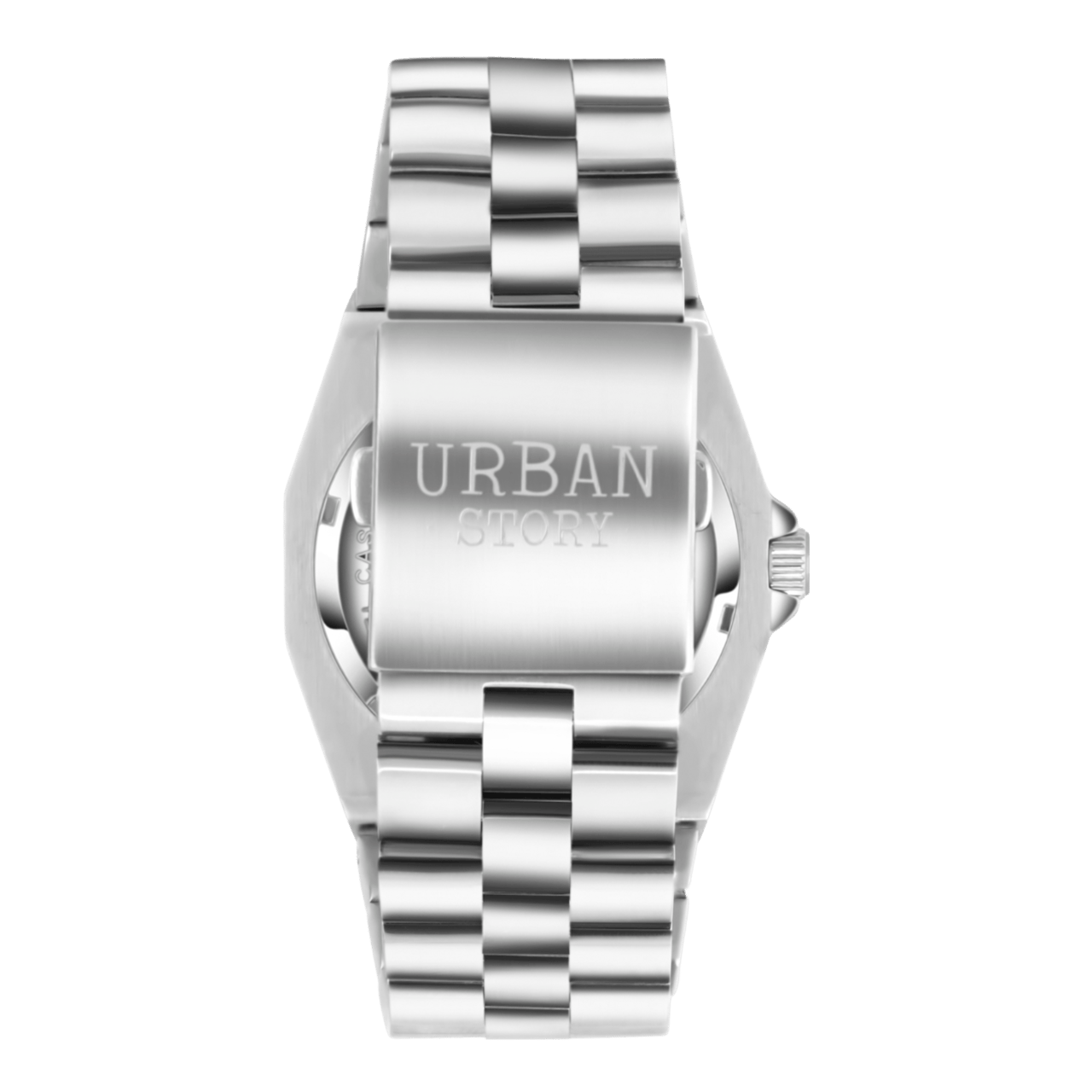 Urban Story Armbanduhr mit Edelstahlarmband