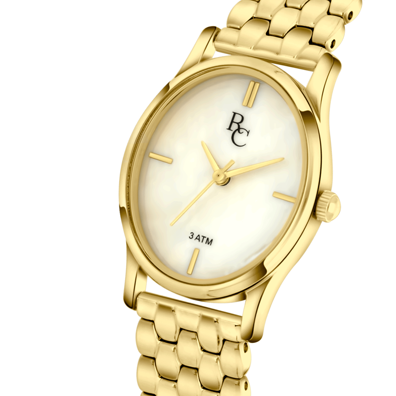 Regal Collection dames horloge met een stalen band
