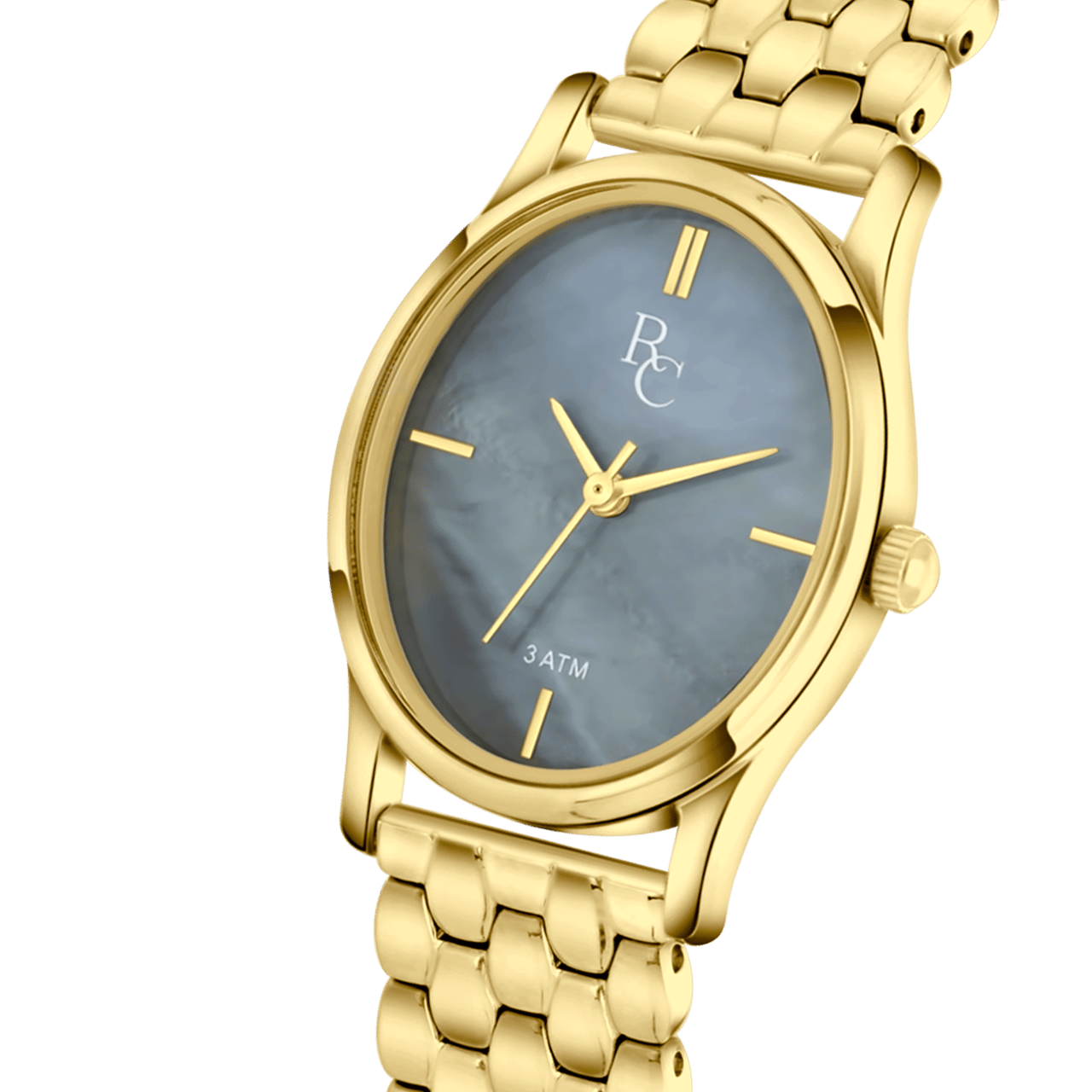 Regal Collection dames horloge met een stalen band