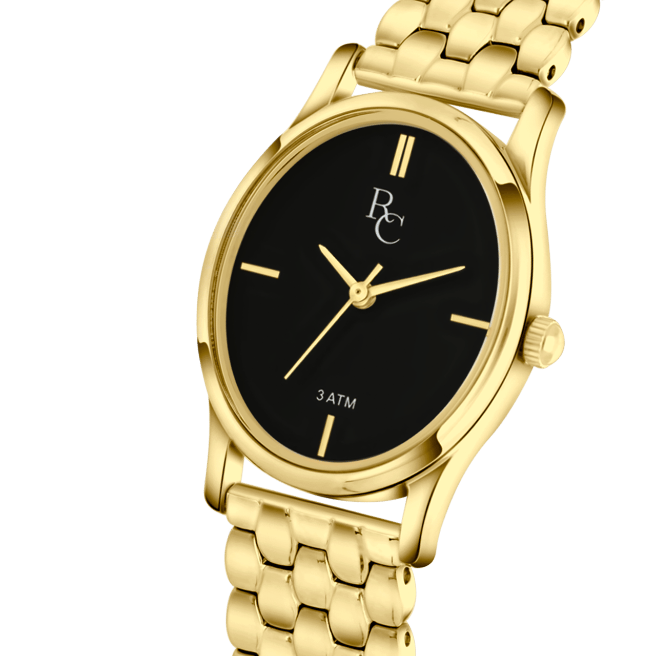 Regal Collection dames horloge met een stalen band