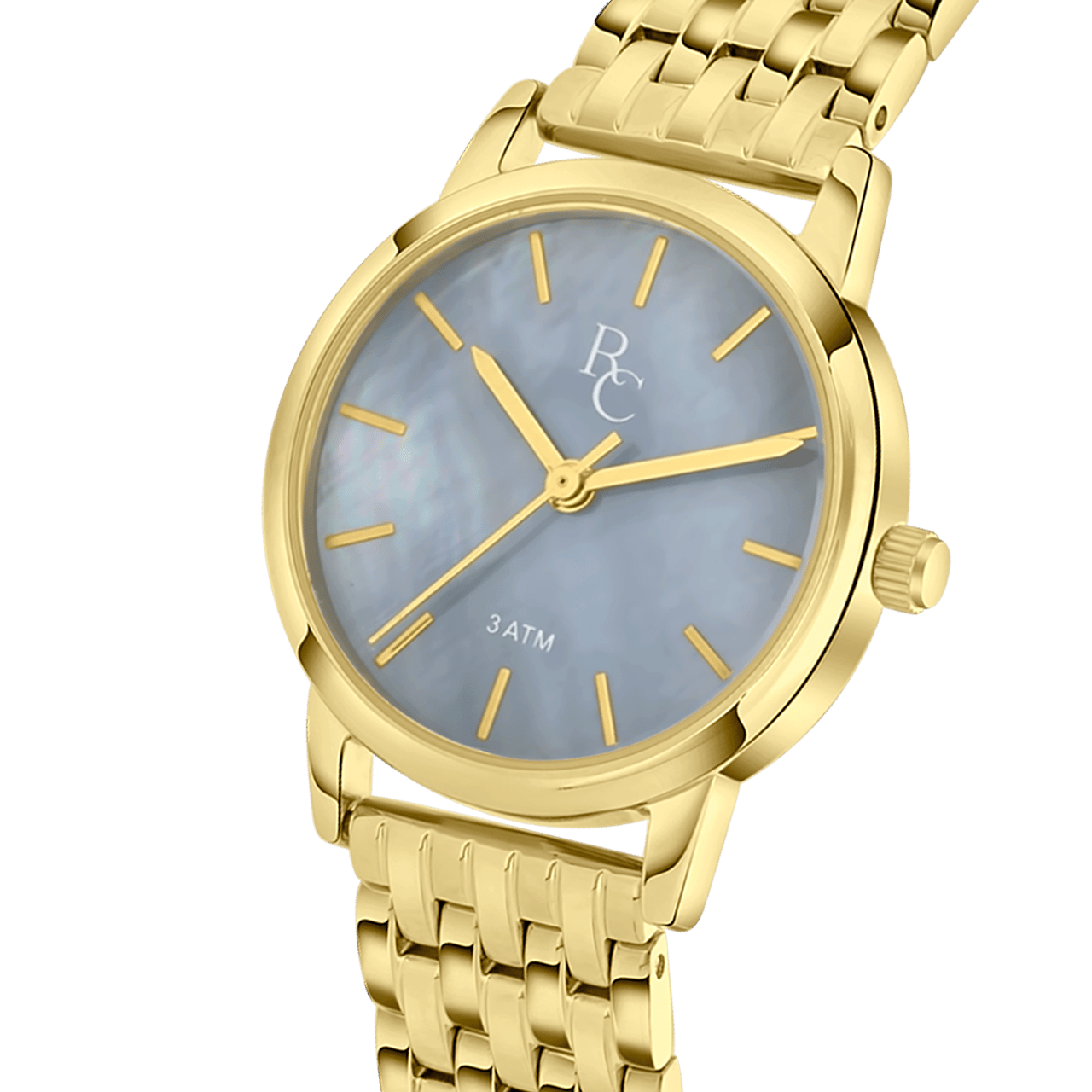 Regal Collection dames horloge met een stalen band