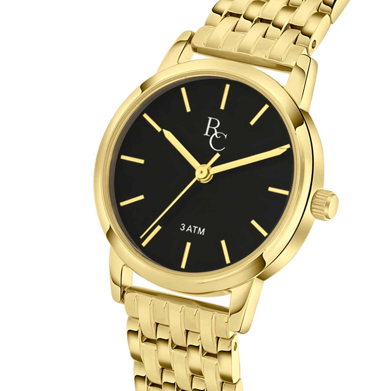 Regal Collection dames horloge met een stalen band