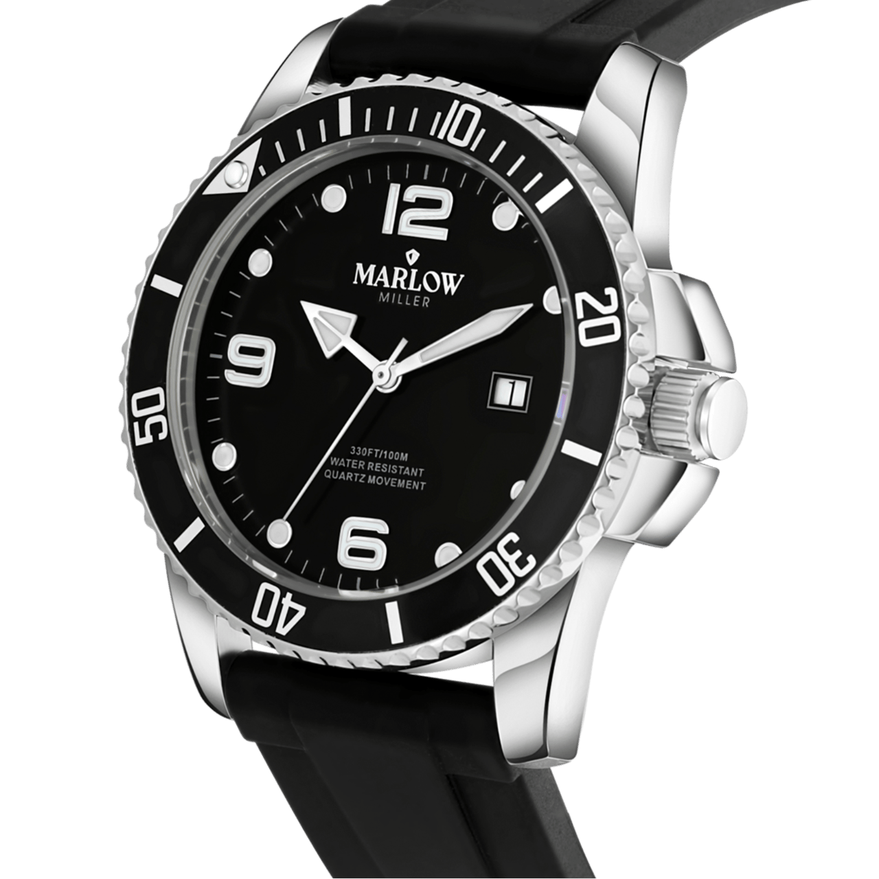 Marlow Miller horloge met rubberen band