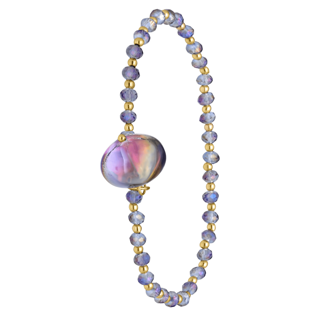 Bijoux goudkleurige rekarmbanden set  voor dames
