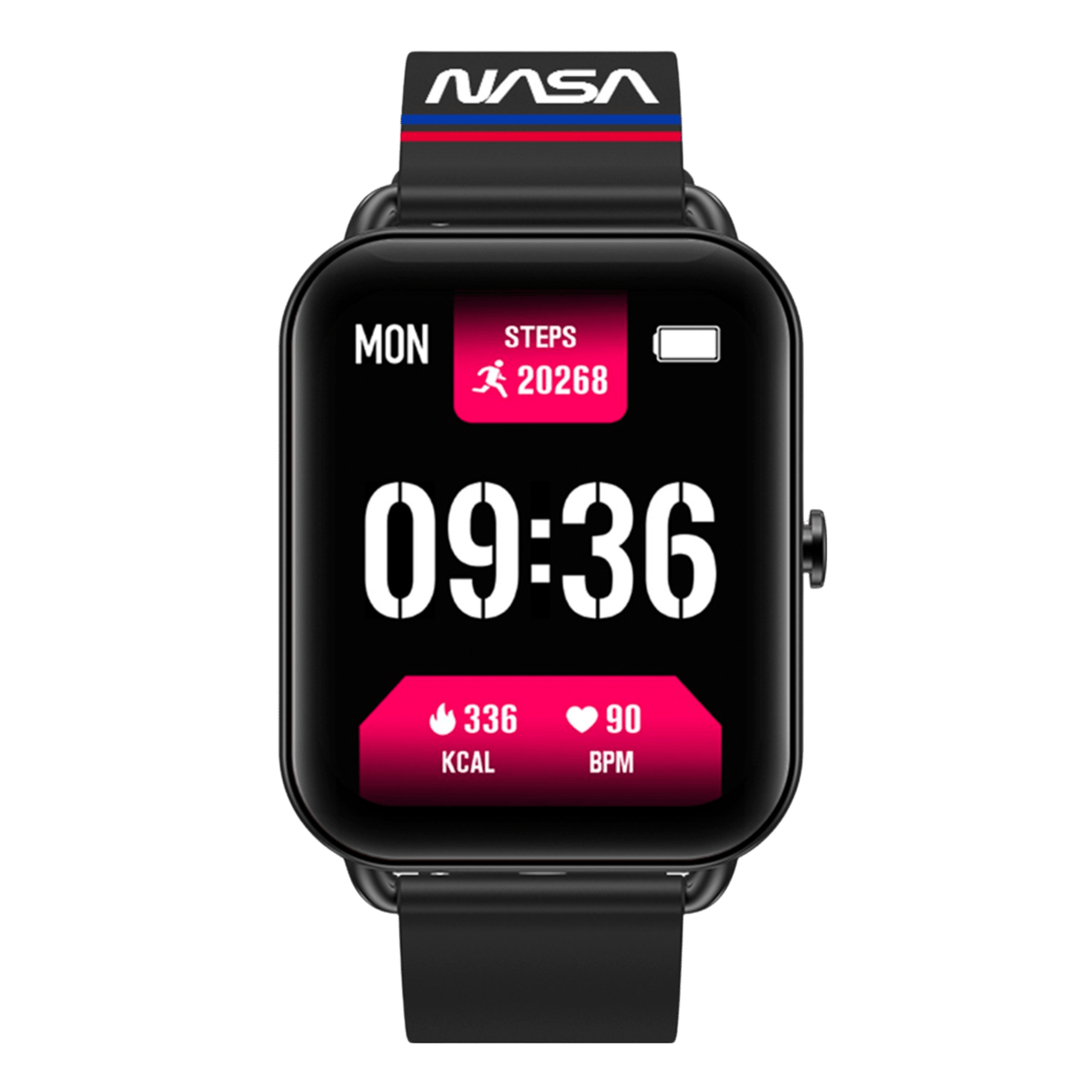 Nasa smartwatch 40 mm zwart BNA30039-001