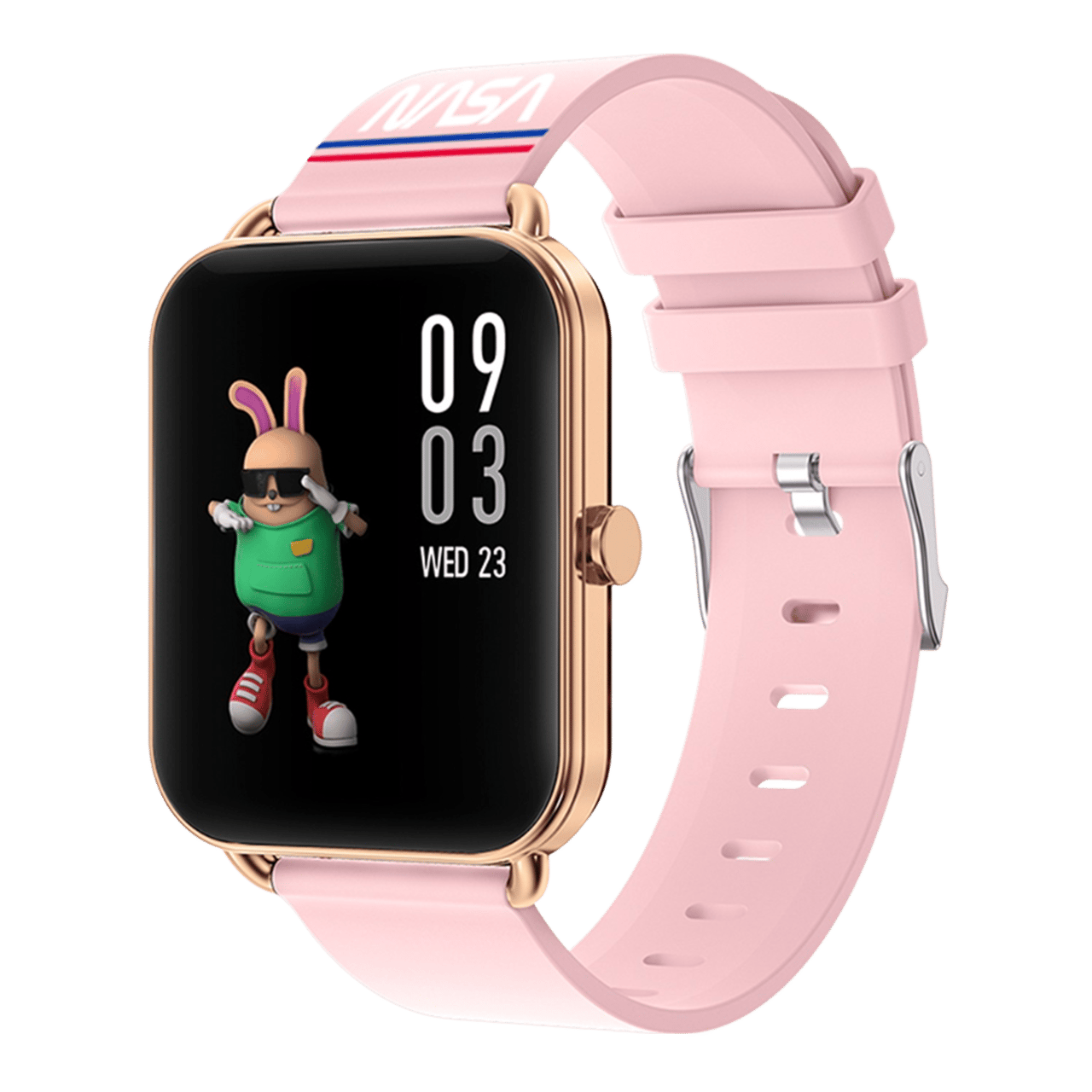 Nasa Smartwatch Digitaal Dames Horloge Rosekleurig BNA30039-005