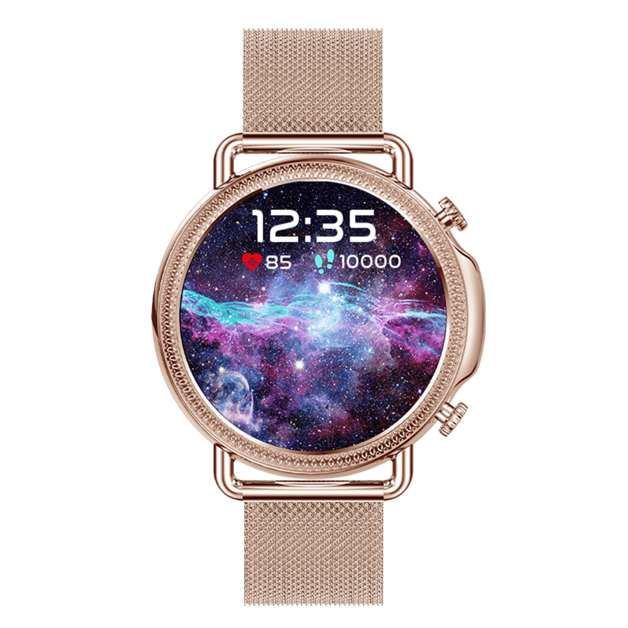 Nasa Smartwatch Digitaal Dames Horloge Rosekleurig BNA30109-005