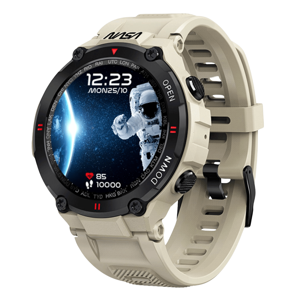 Nasa Smartwatch, 45,4 mm, beige, BNA30119-003