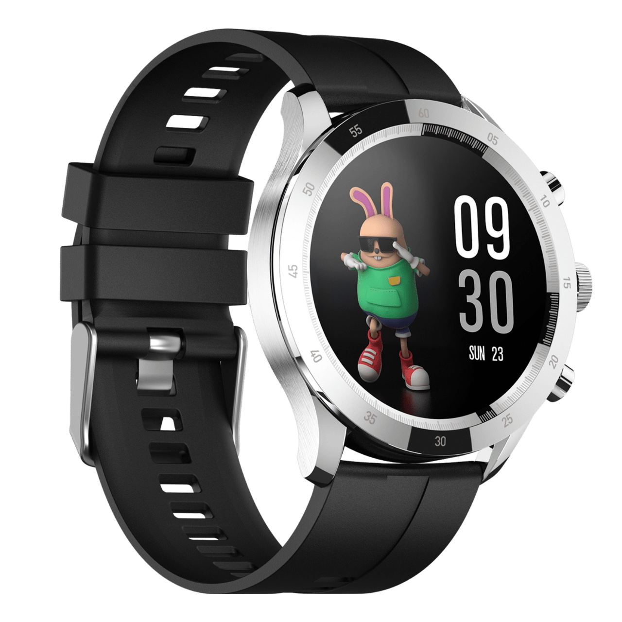 Nasa Smartwatch Digitaal Horloge Zwart 50mm BNA30009-001
