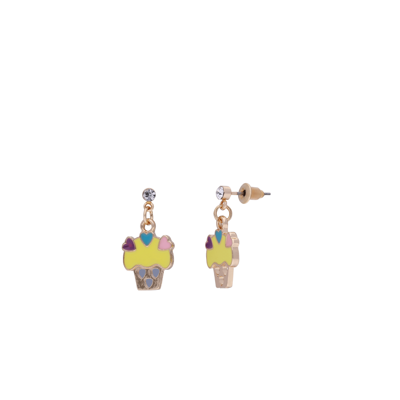 Goldfarbenes Bijoux-Set mit Törtchen