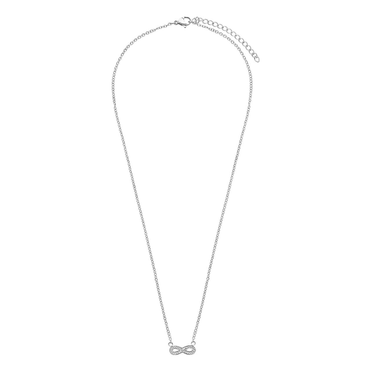 LivLiv stainless steel ketting met infinity hanger voor dames