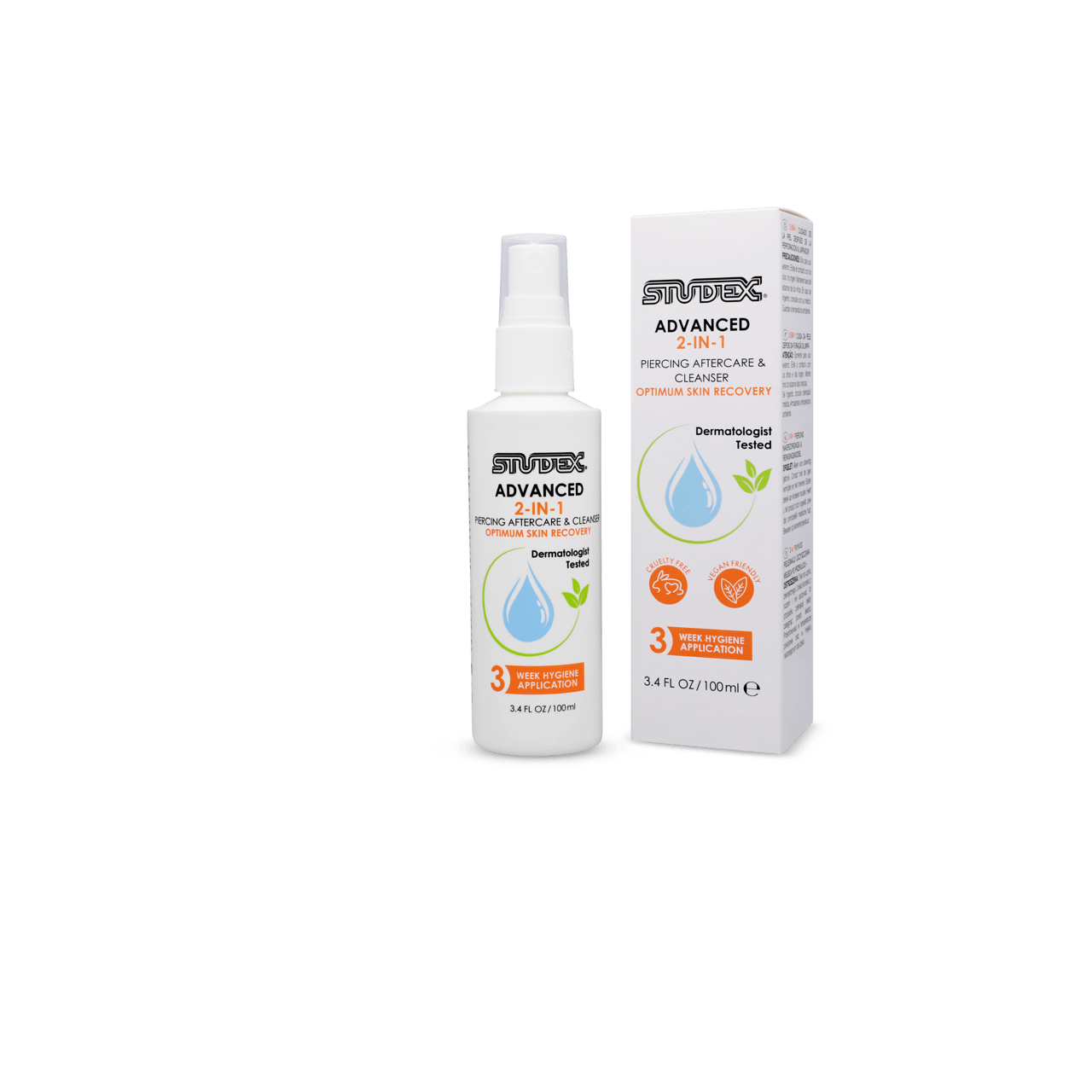 Studex Advanced 2-in-1 After Care & Cleanser 100ml