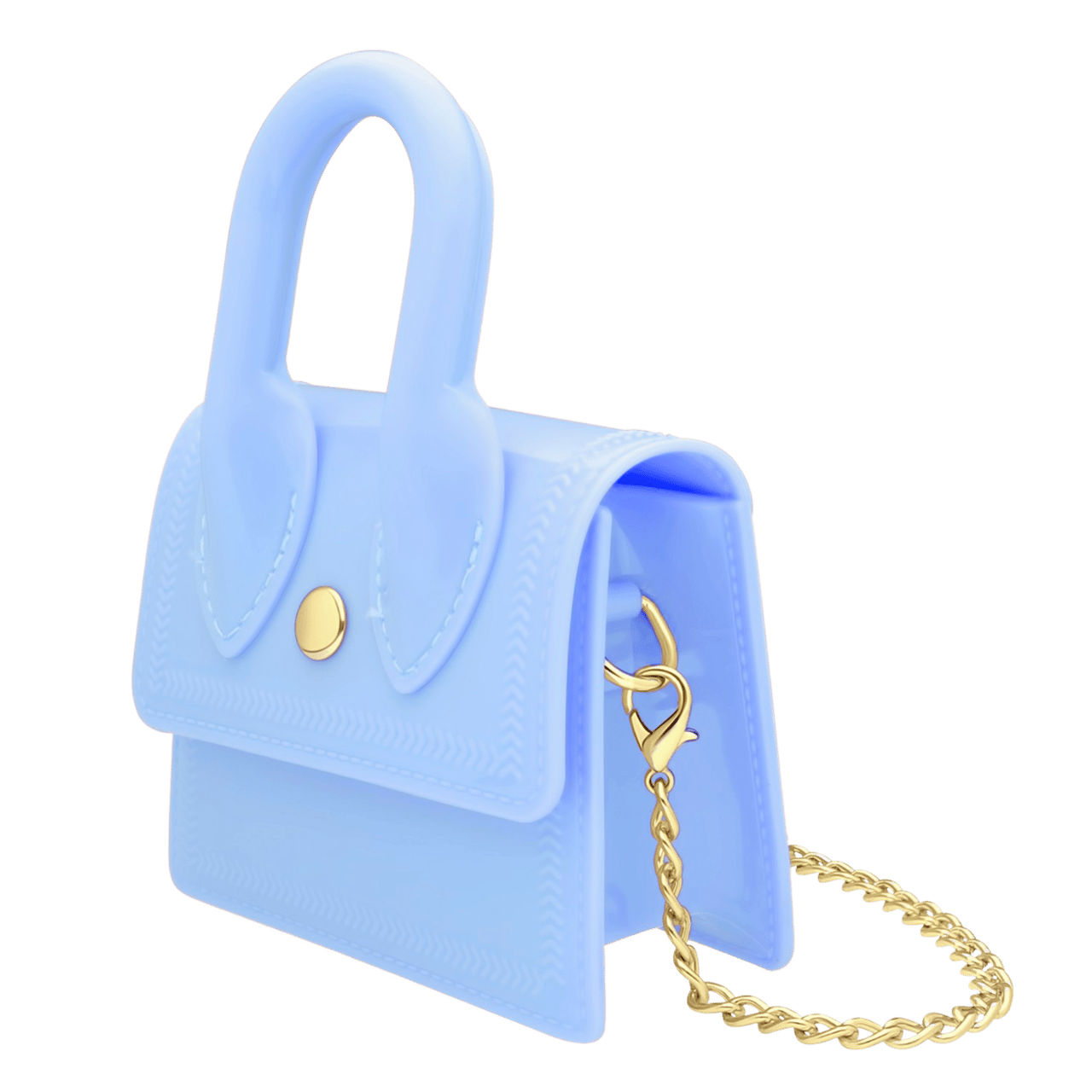 Blaue Minitasche