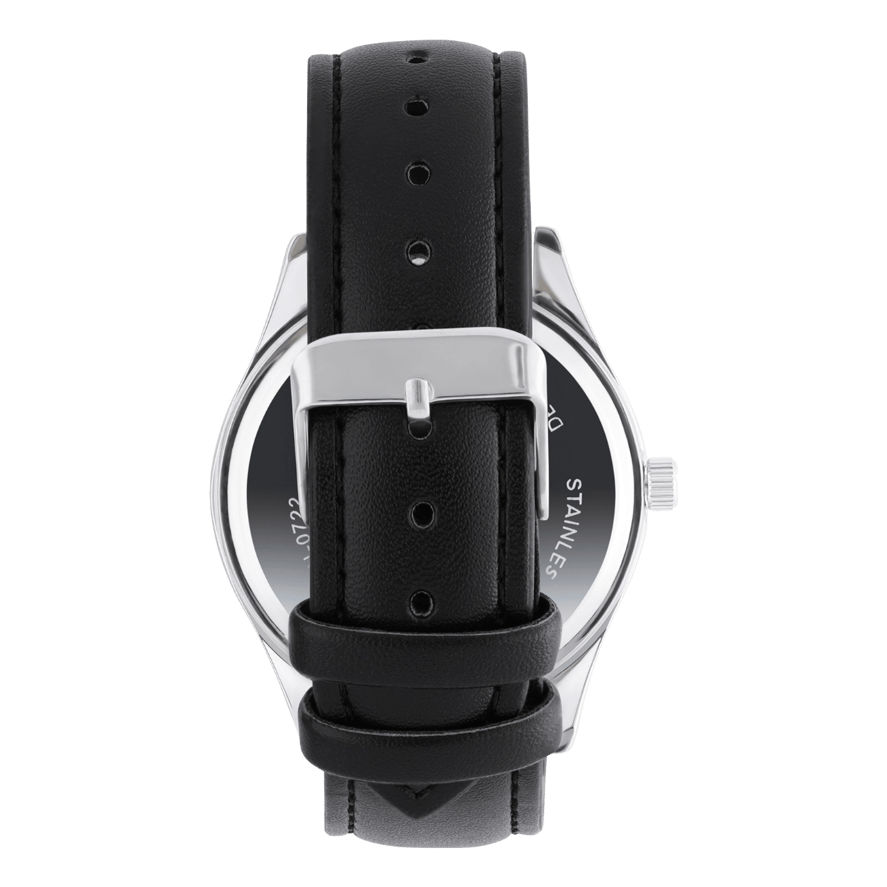 Regal Herrenuhr mit schwarzem PU-Armband