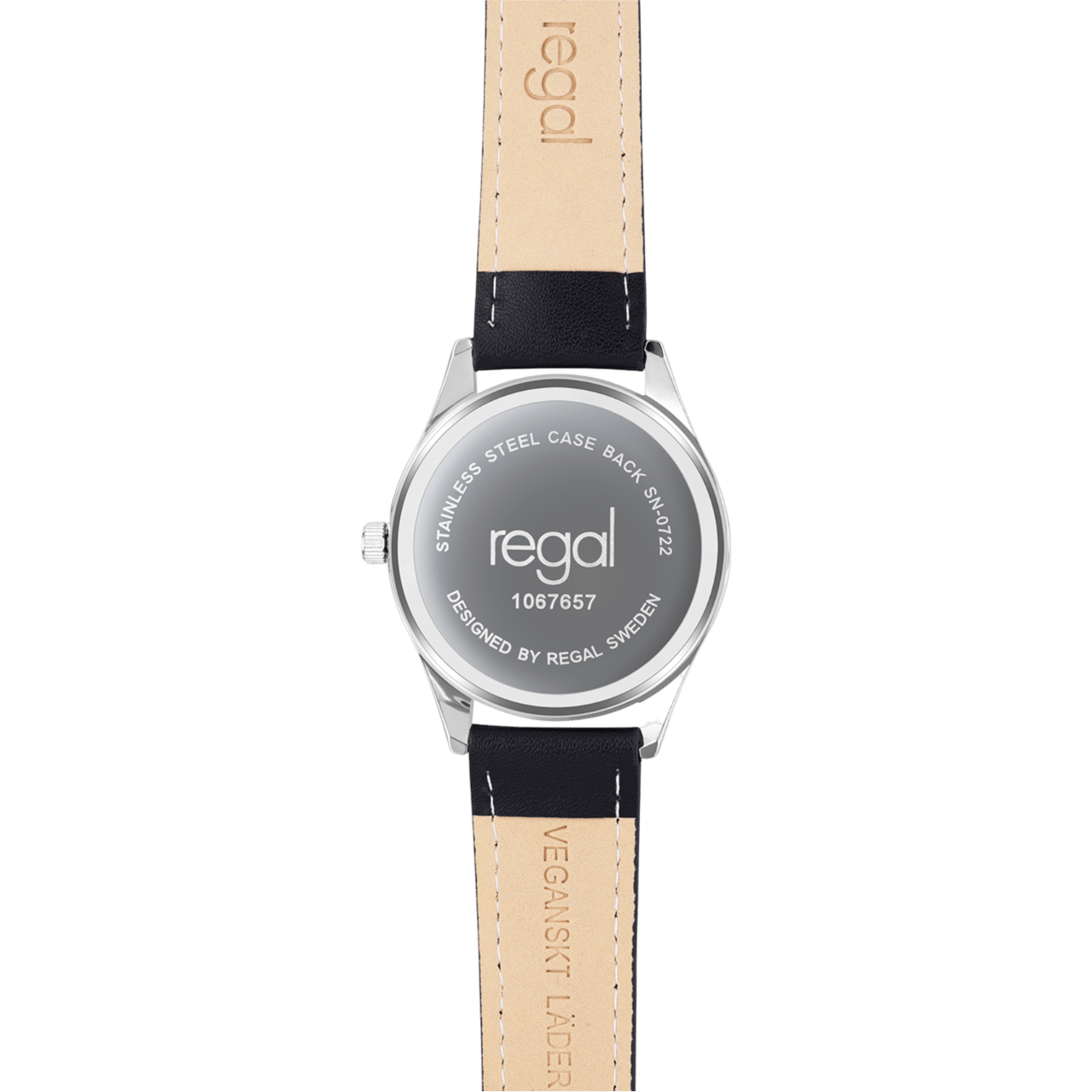 Regal Herren-Armbanduhr mit PU-Armband.