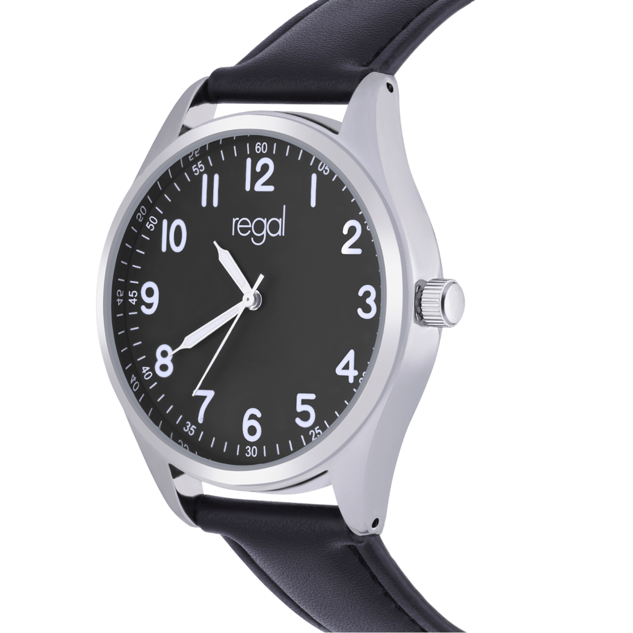 Regal Herren-Armbanduhr mit PU-Armband.