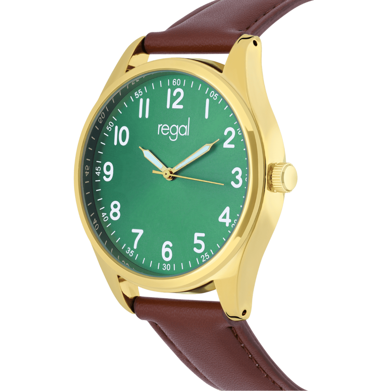 Regal Heren Horloge Zwart PU leer