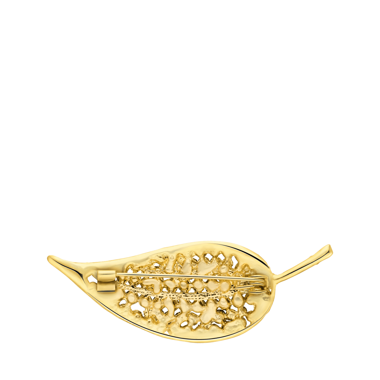 Bijoux broche blad voor dames