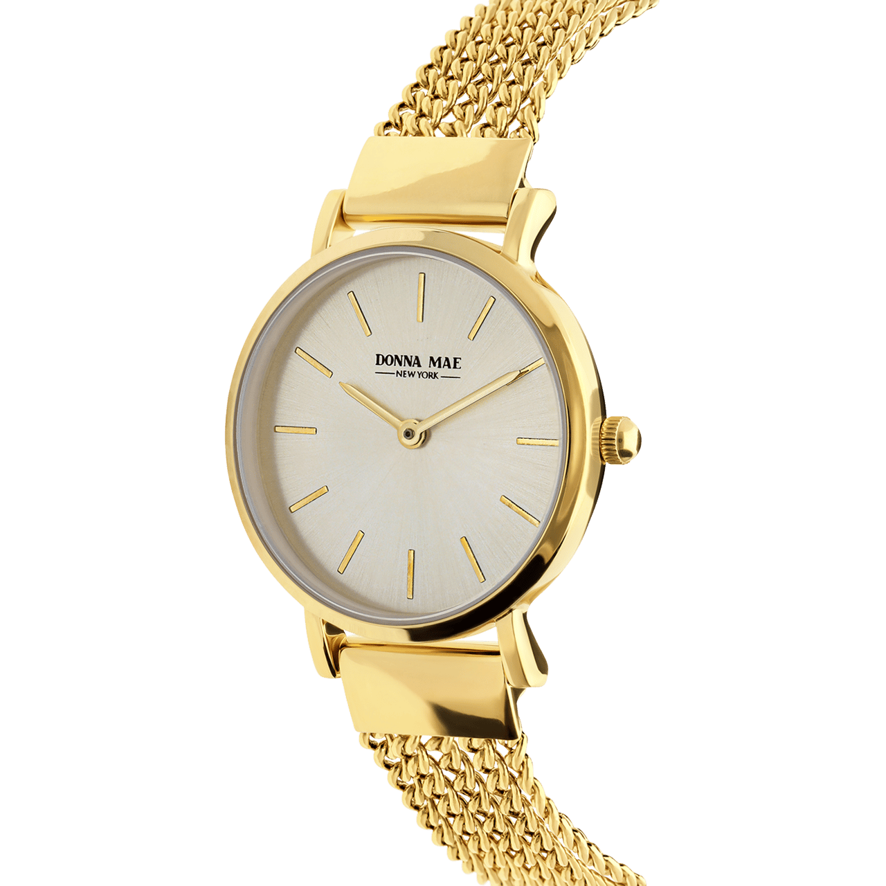 Donna Mae Dames Horloge Goudkleurig