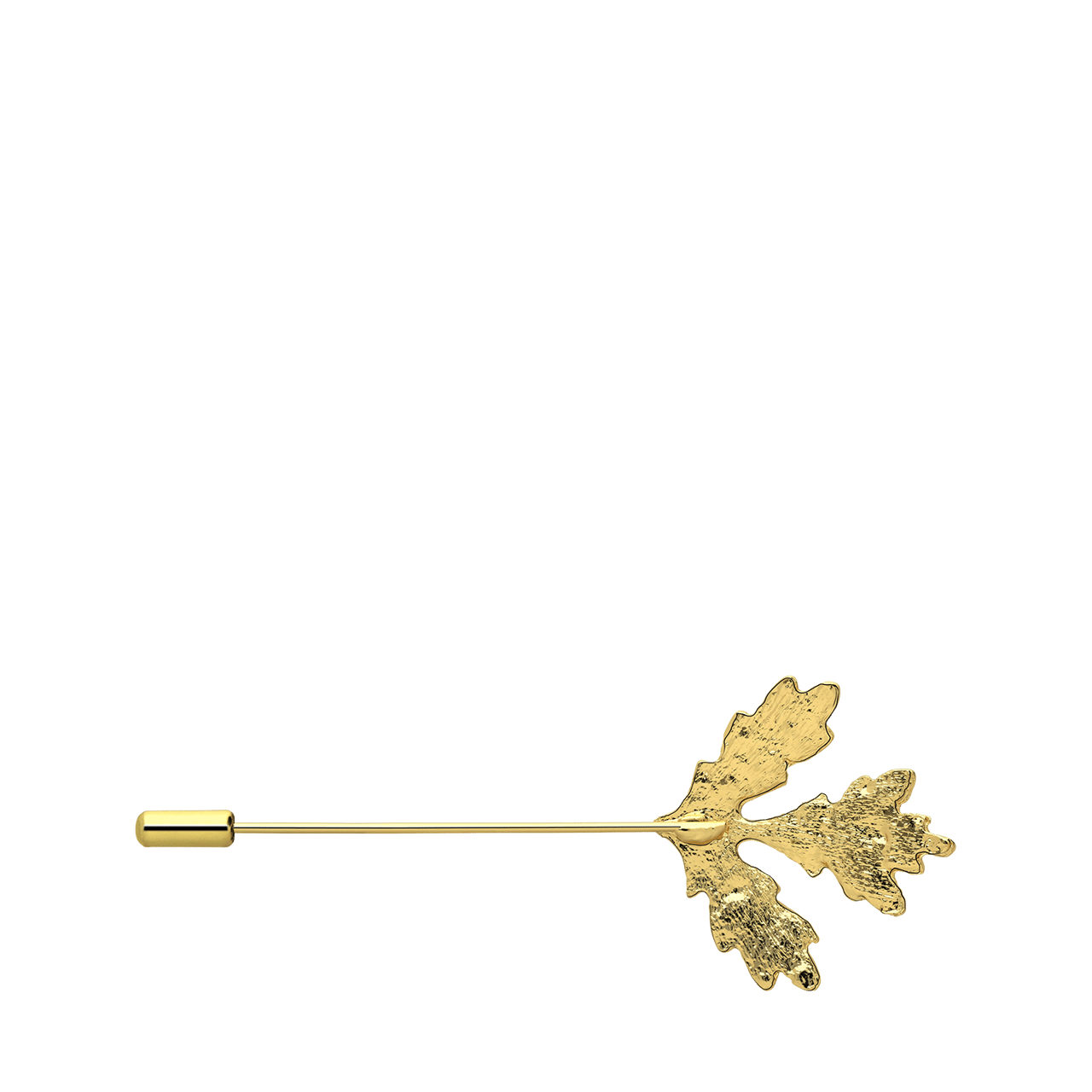 Goudkleurige bijoux broche blad