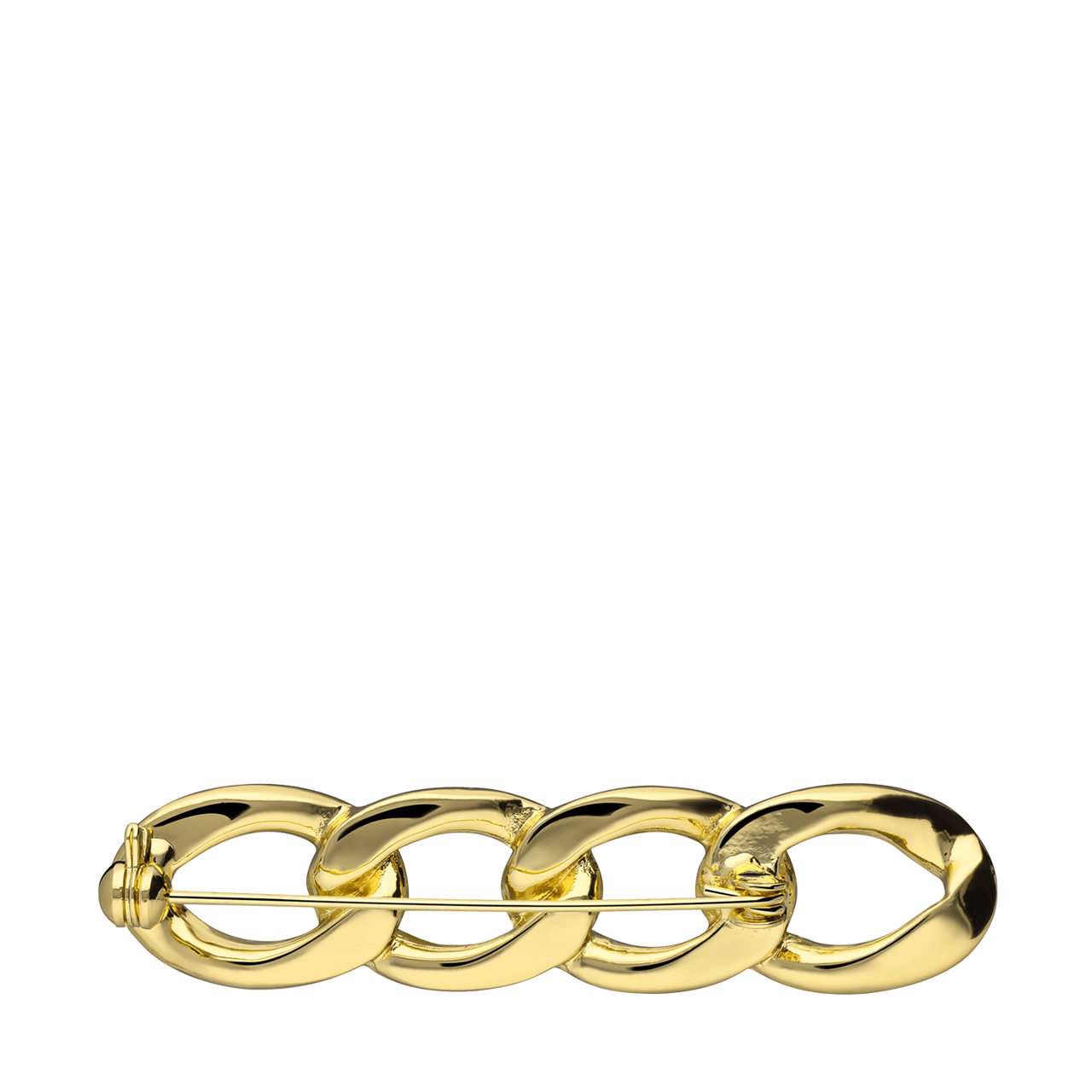 Goudkleurige bijoux broche gourmet