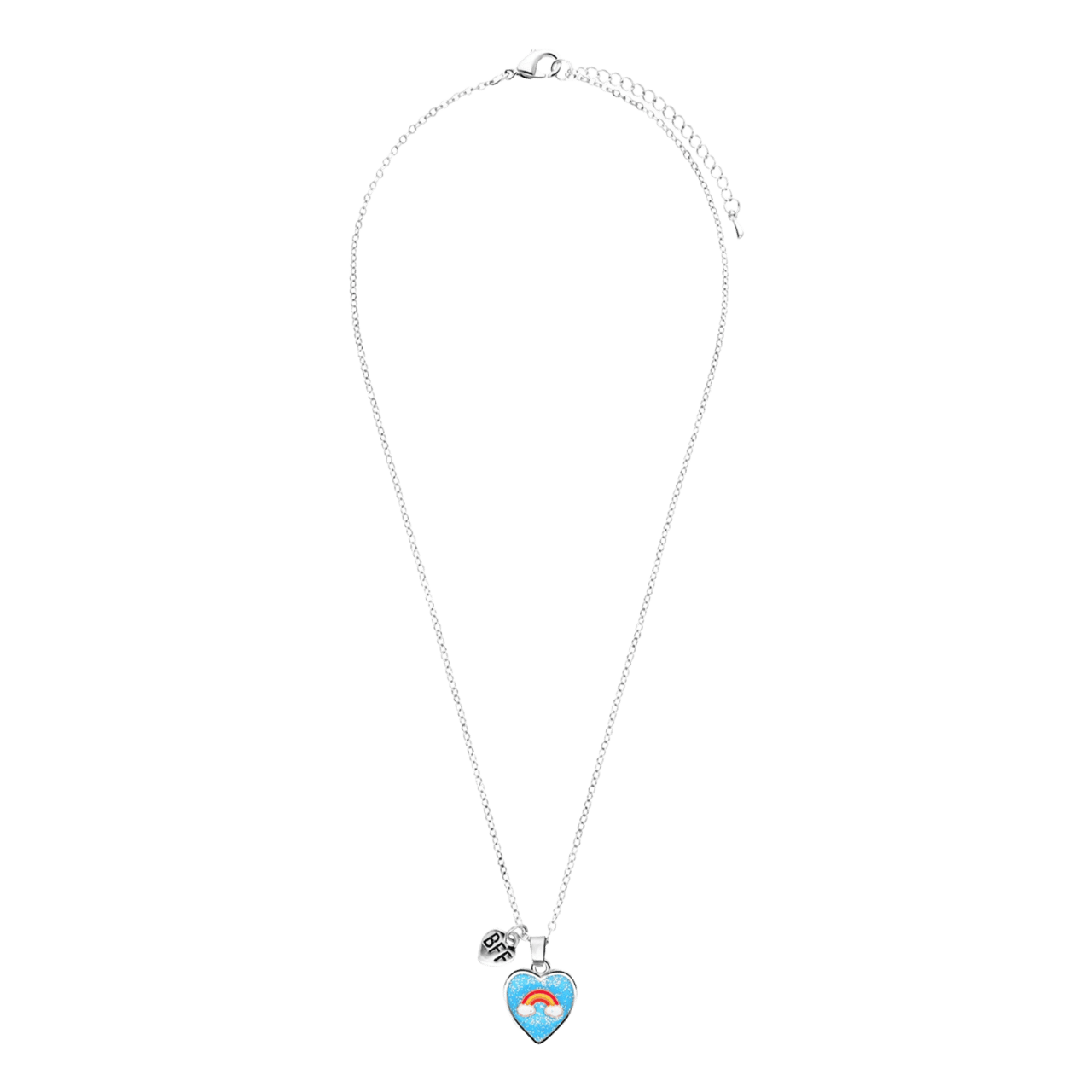 Silbernes Modeschmuckset „BFF