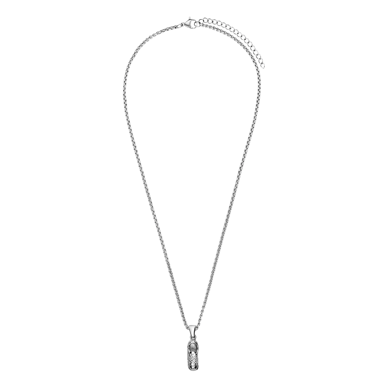 Stainless steel ketting met hanger voetbalschoen