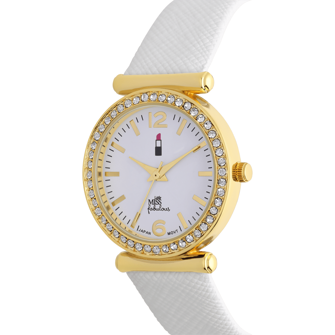 Little Miss Fabulous Armbanduhr mit PU-Armband