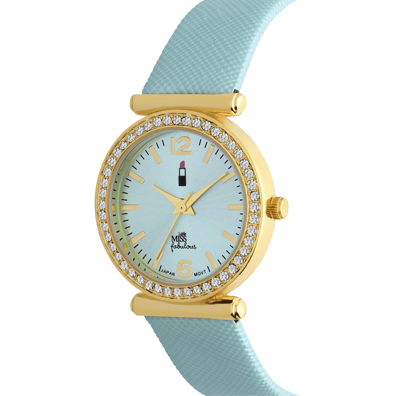 Little Miss Fabulous Armbanduhr mit PU-Armband