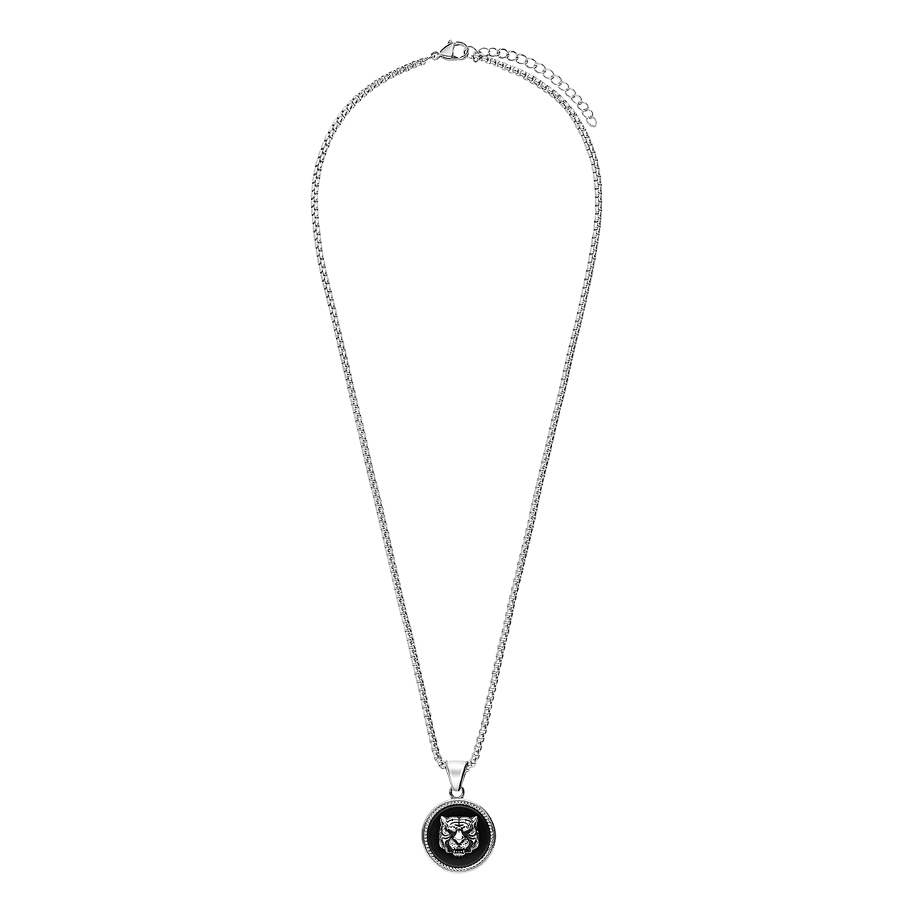 Stainless steel ketting met leeuw voor heren