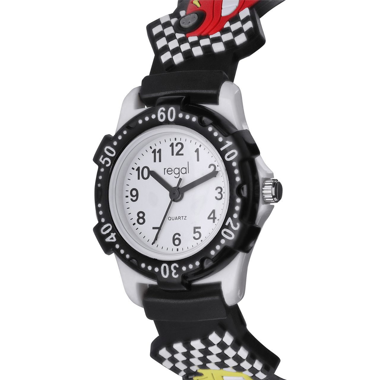 Regal Kinder-Armbanduhr mit Silikonarmband