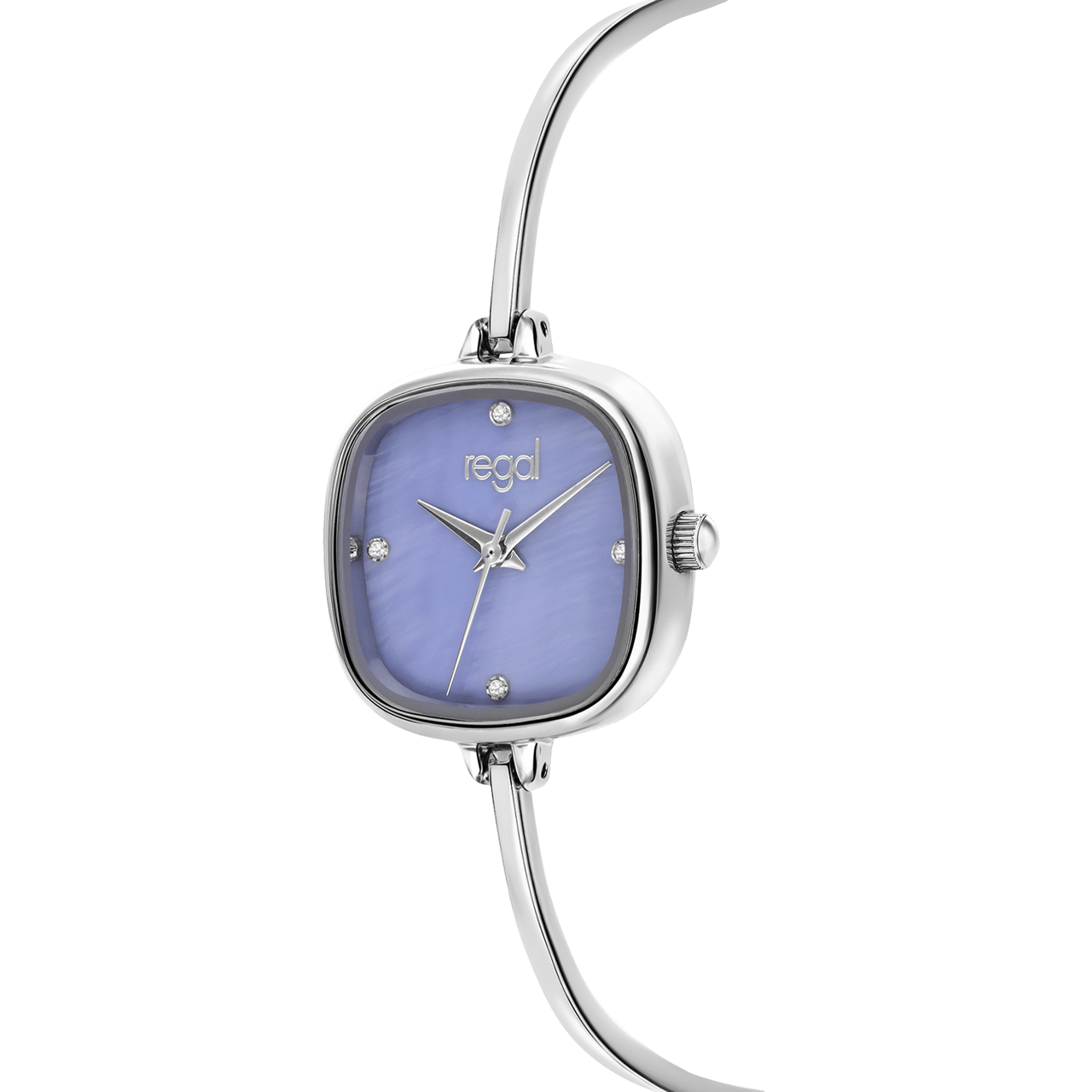 Regal dames horloge bangle rond