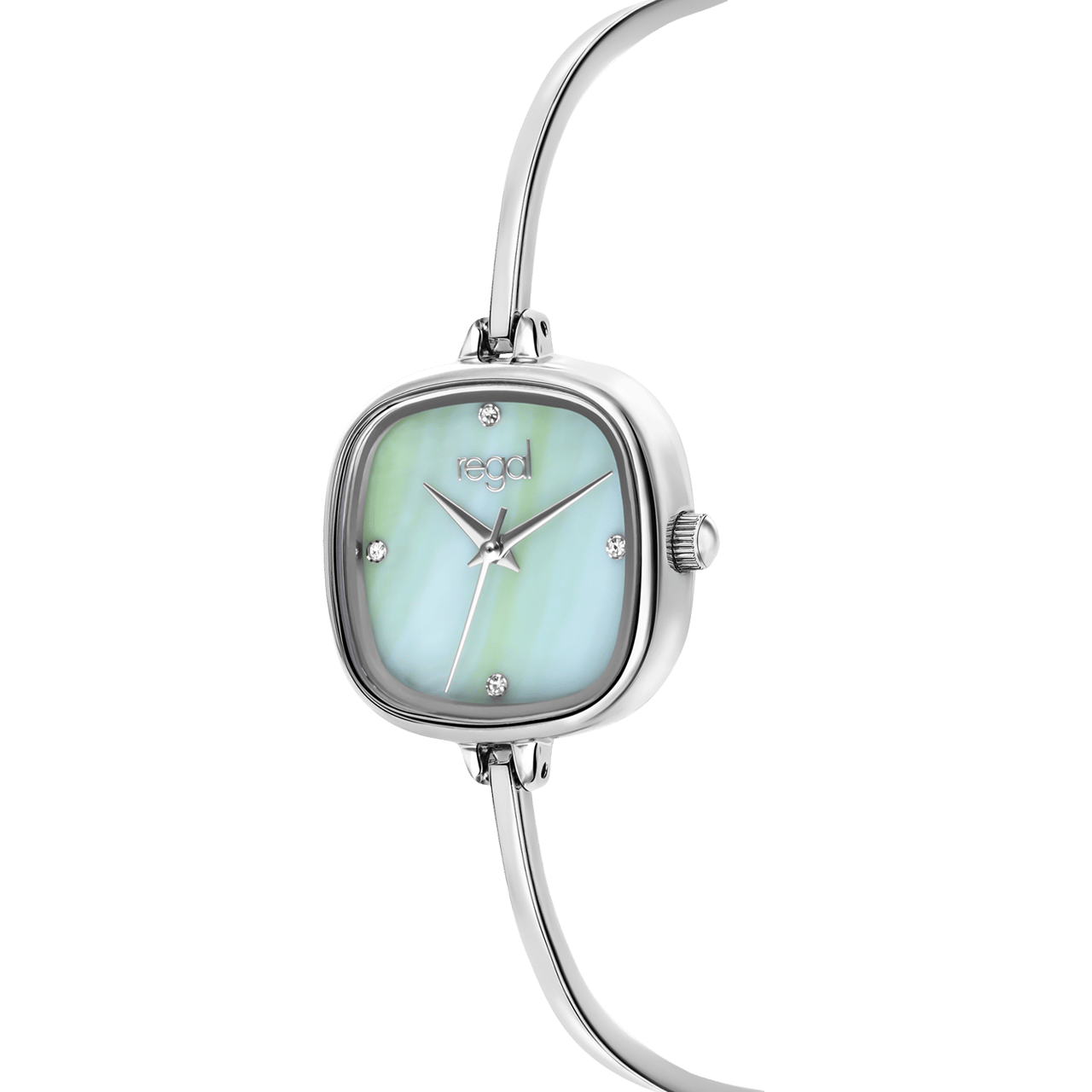 Regal dames horloge bangle rond
