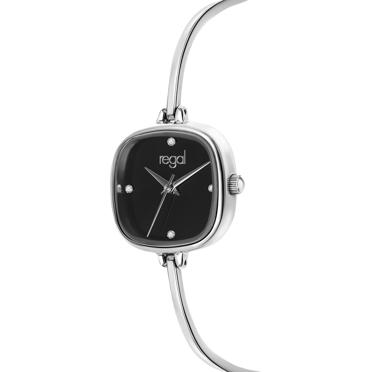 Regal dames horloge bangle rond