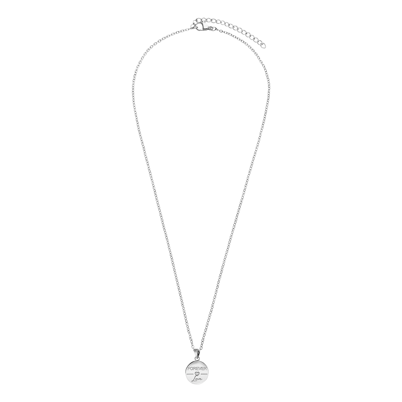 LivLiv stainless steel ketting forever love voor dames
