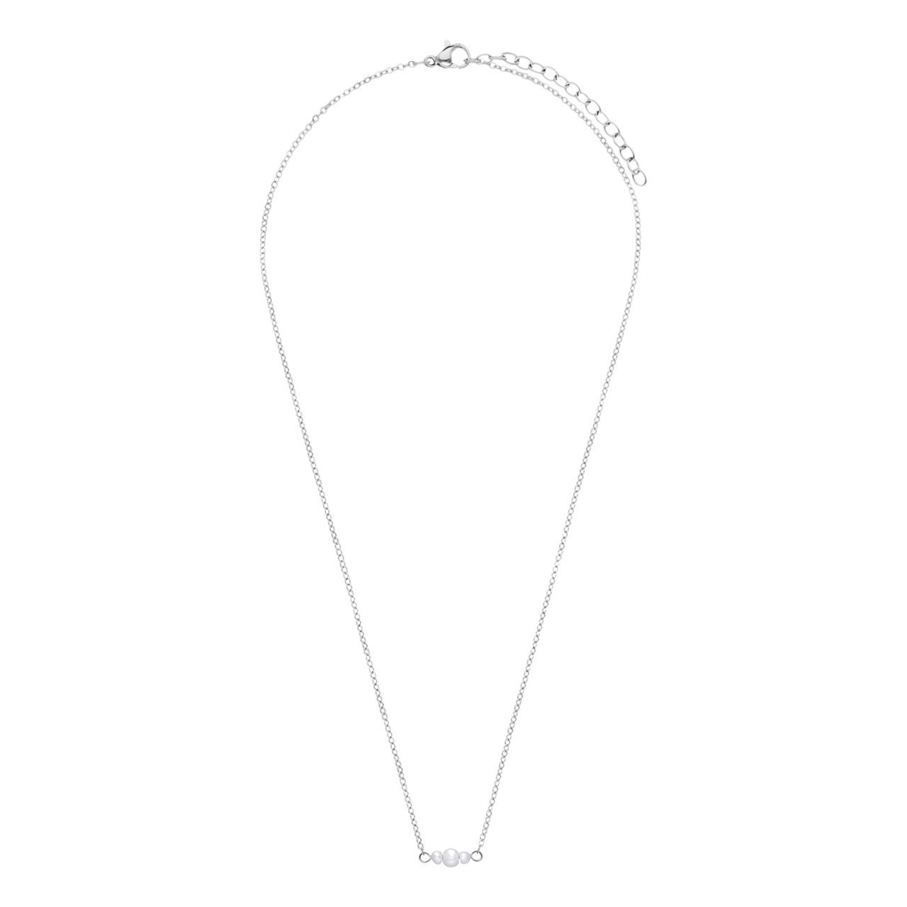 Myla stainless steel ketting met parels voor dames
