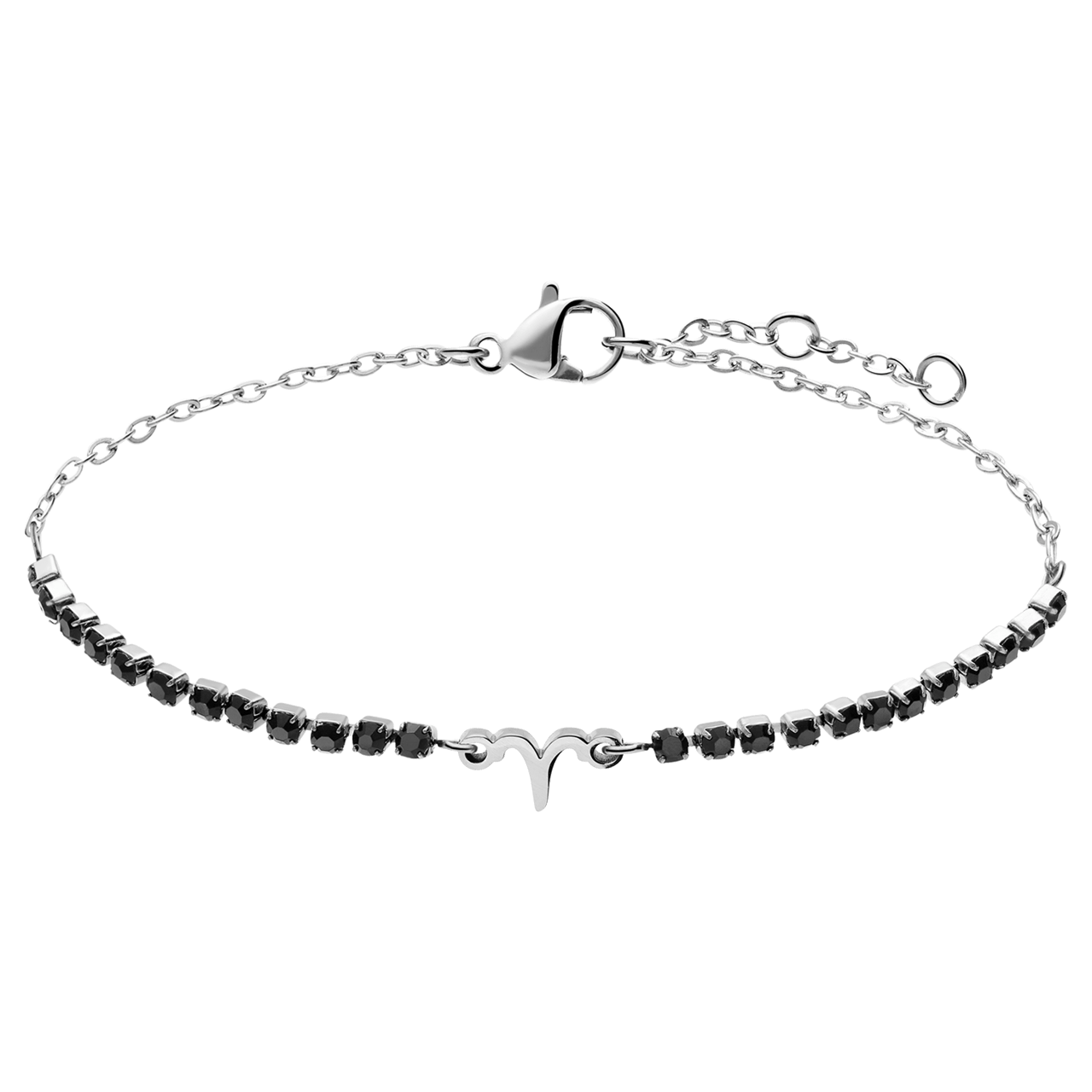 Stalen tennis armband Ram/Aries