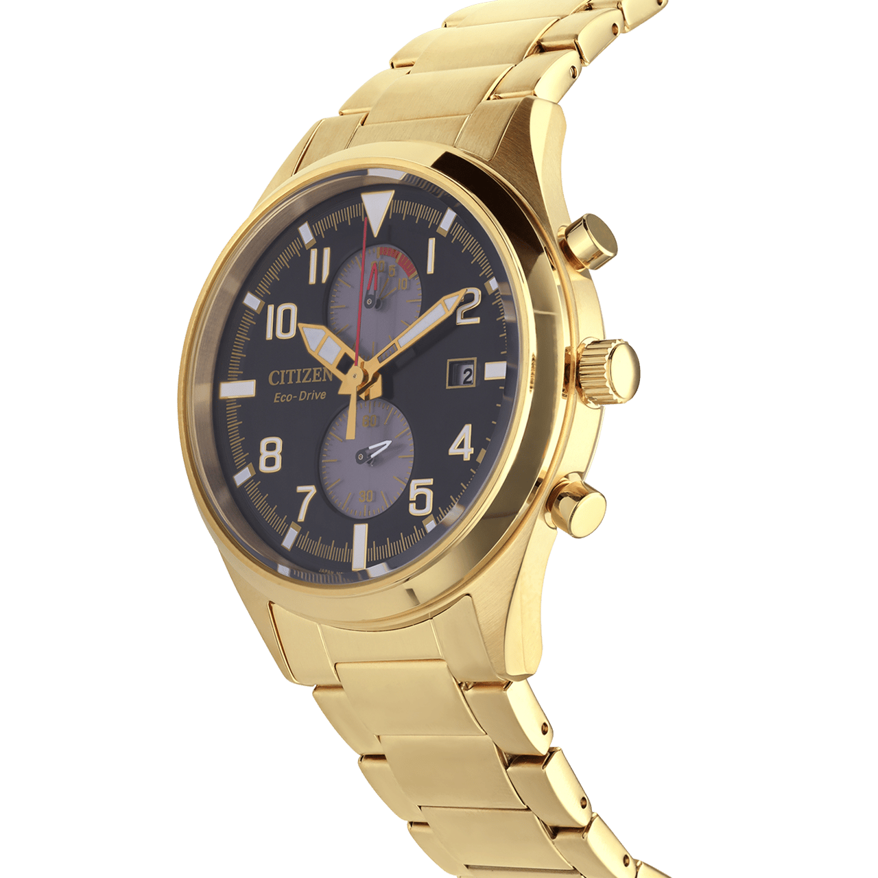 Citizen Solar Herrenarmbanduhr aus Stahl CA7022-87E