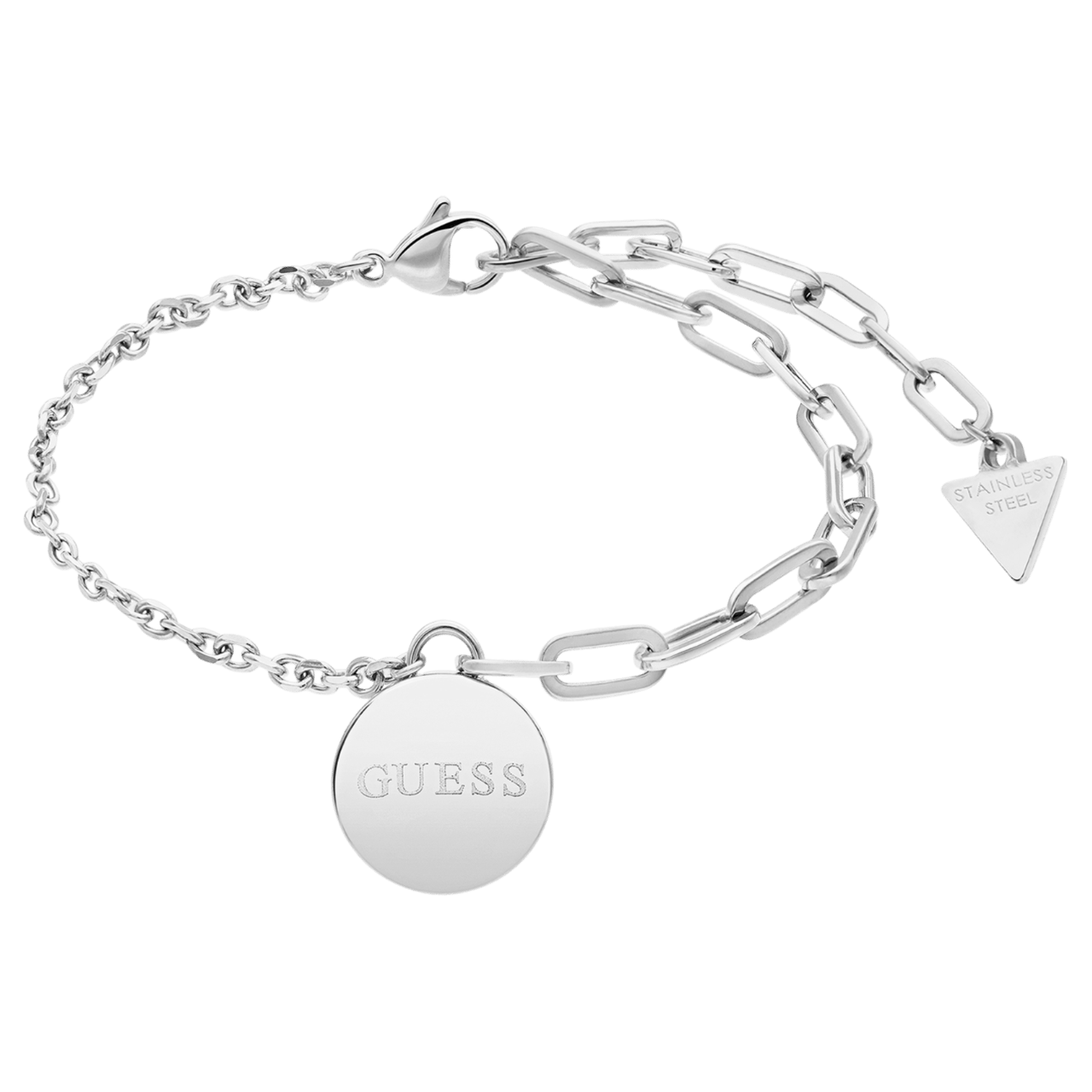 Guess Armband aus Edelstahl, ROLLING HEARTS