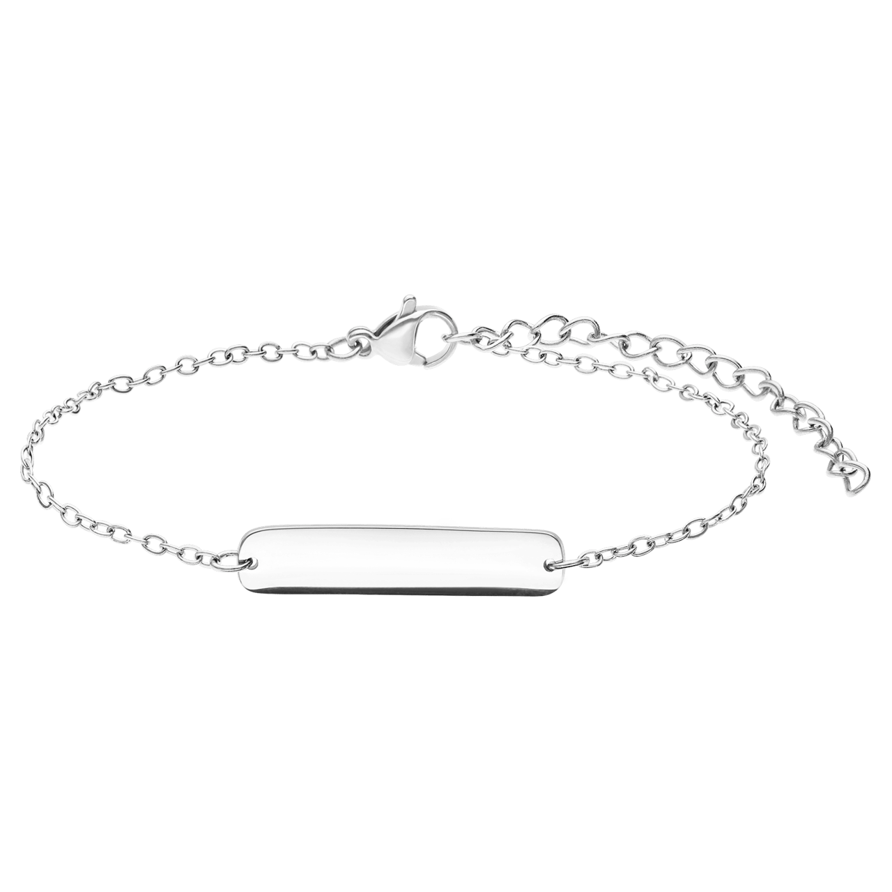 Stalen armbanden Moeder/Dochter bar
