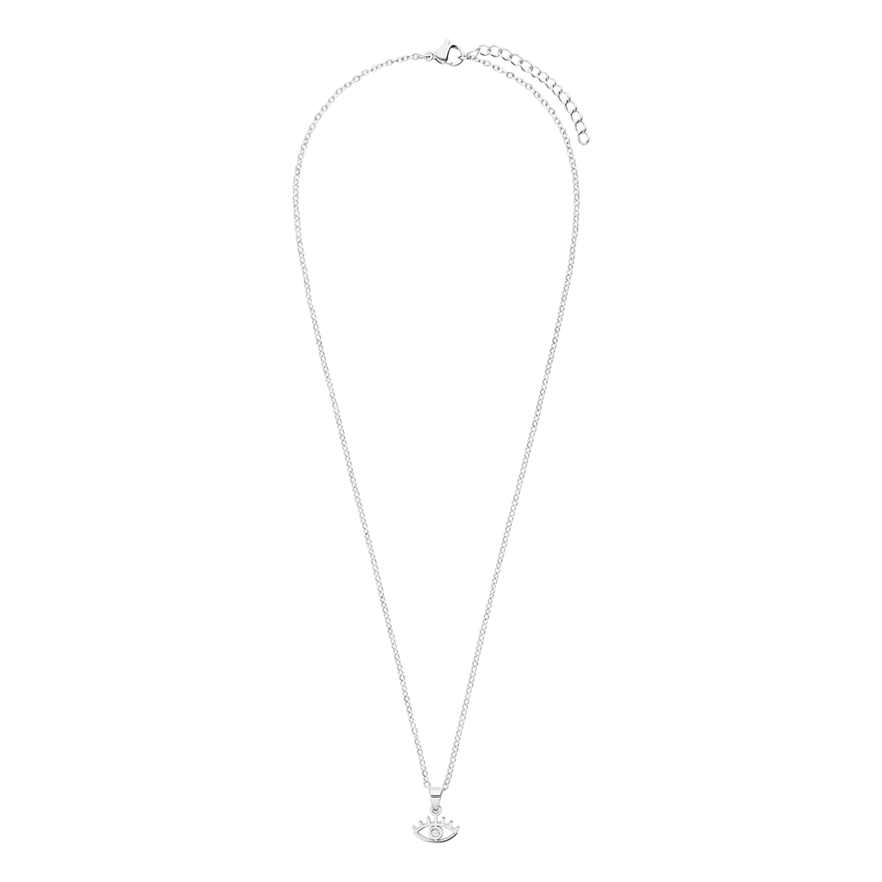 Myla stainless steel ketting met oog voor dames