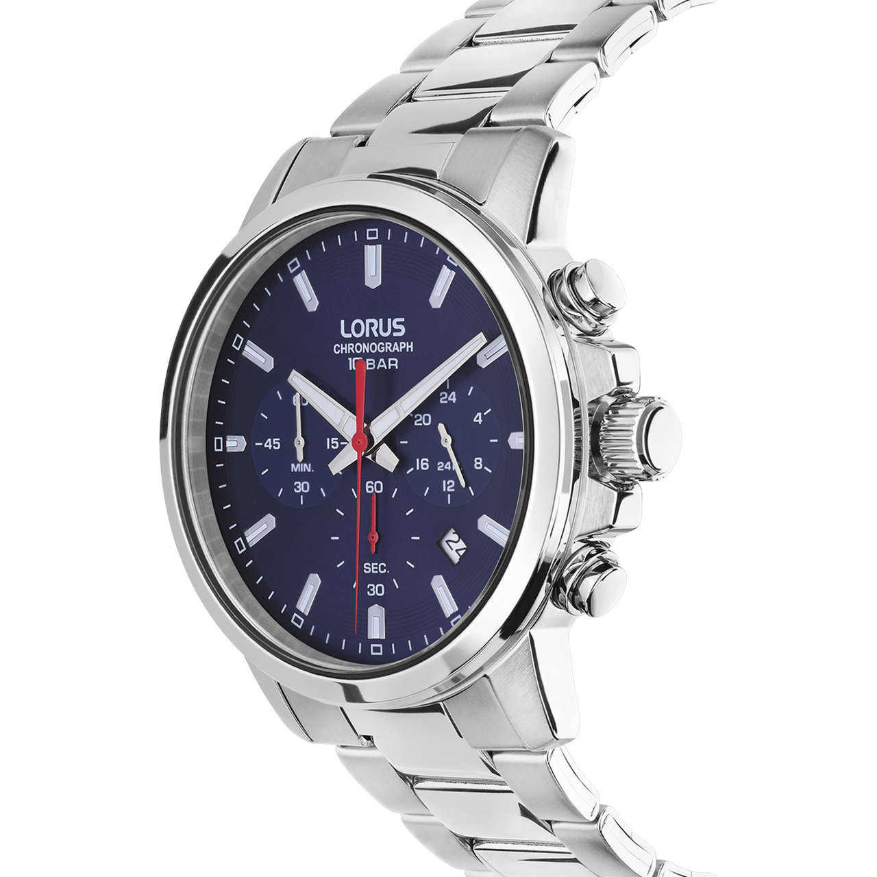 Lorus herenhorloge met stalen band RT323KX9