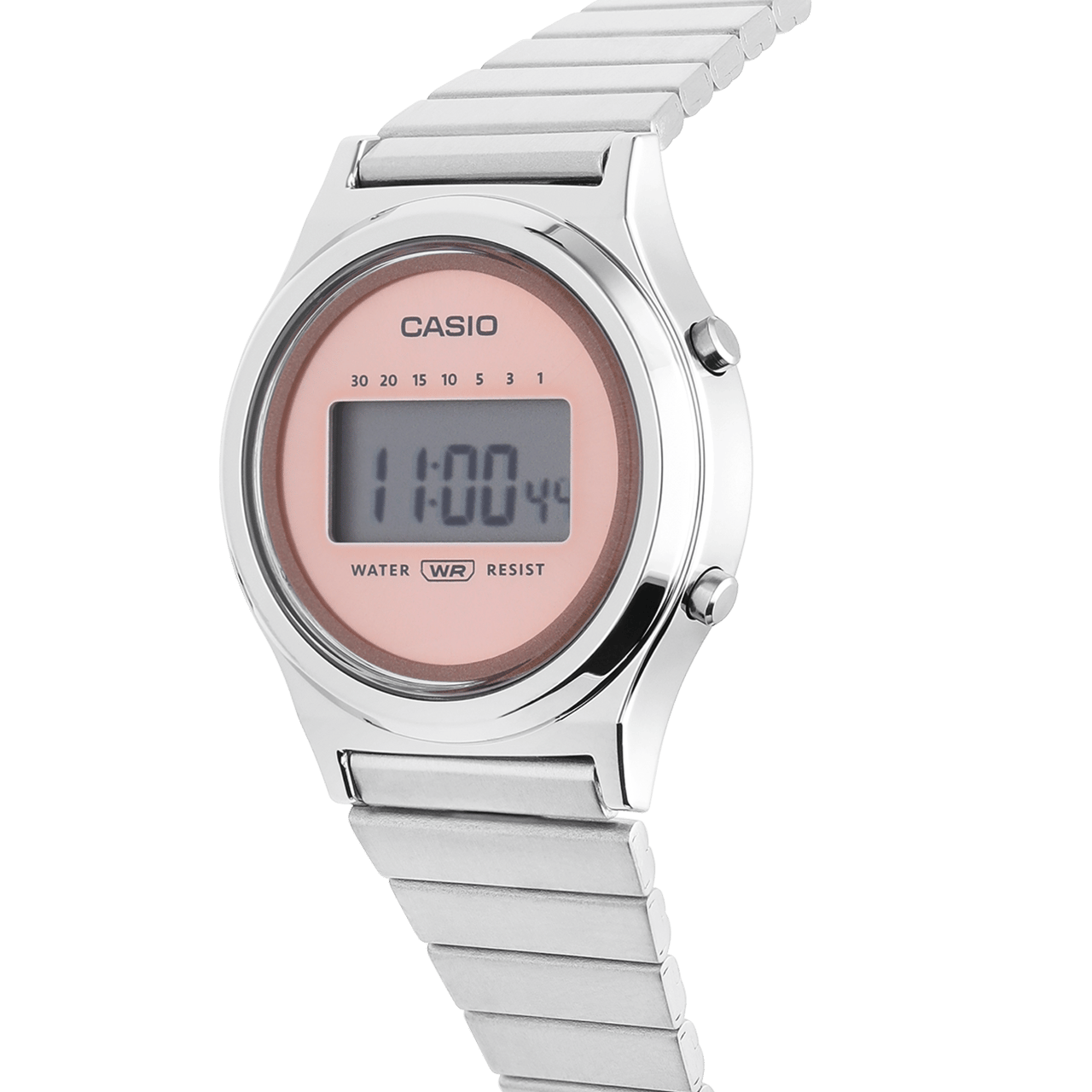 Casio Armbanduhr im Retrolook für Damen, Rosa, LA700WE-4AEF