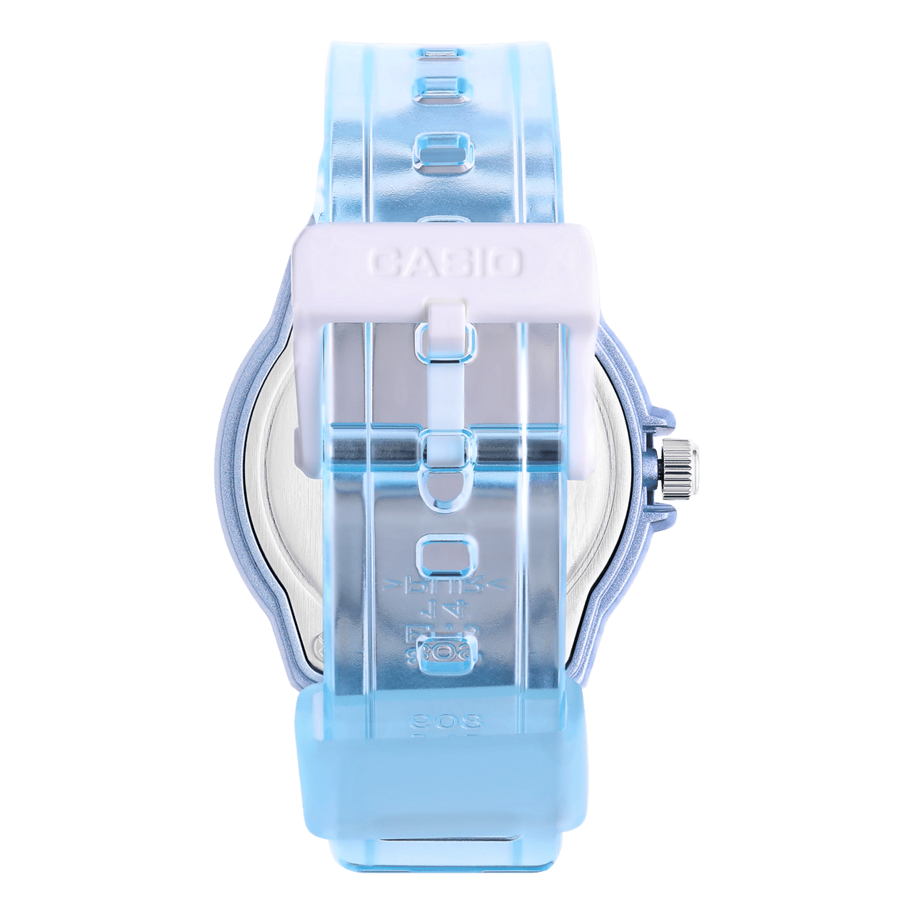Casio Armbanduhr für Damen, Silikon, Blau, LRW-200HS-2EVEF