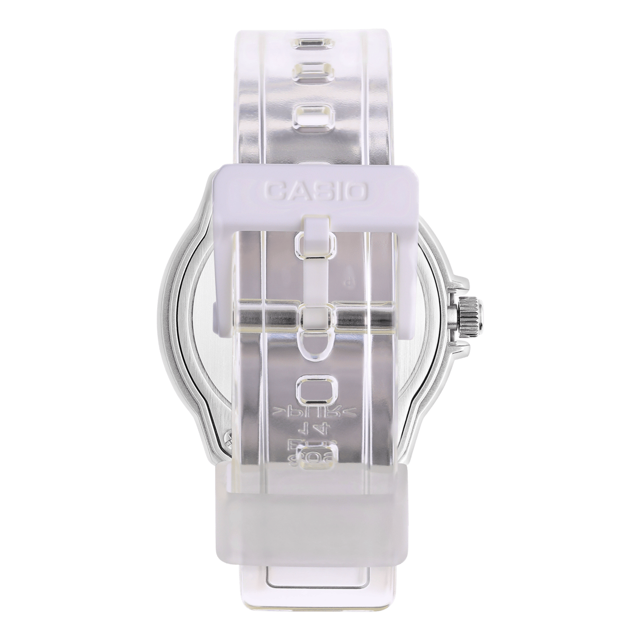 Casio Armbanduhr für Damen, Silikon, Weiß, LRW-200HS-7EVEF