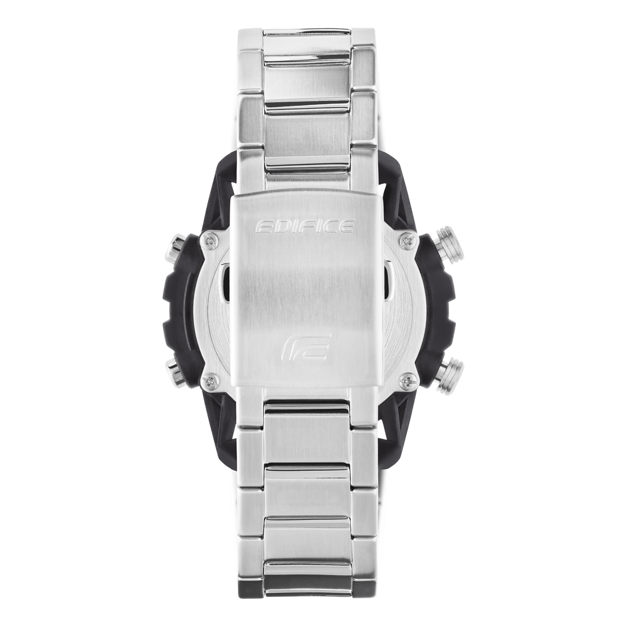 Edifice Uhr mit Armband aus Edelstahl, ECB-2000D-1AEF