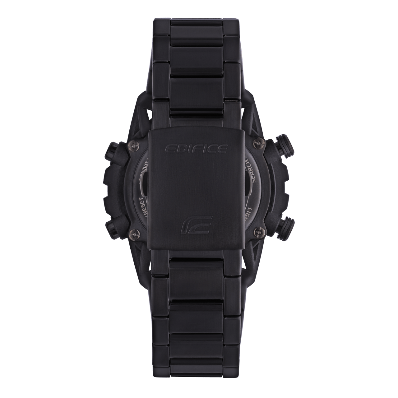 Edifice horloge stainless steel band zwart ECB-2000DC-1BEF