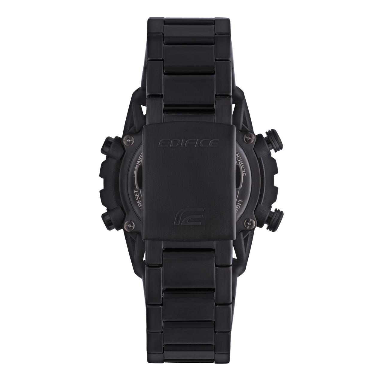 Edifice horloge stalen band zwart ECB-2000DC-1BEF